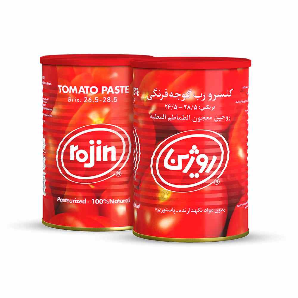 تصویر 2 از رب گوجه فرنگی روژین مناسب آشپزی خانگی و حرفه‌ای